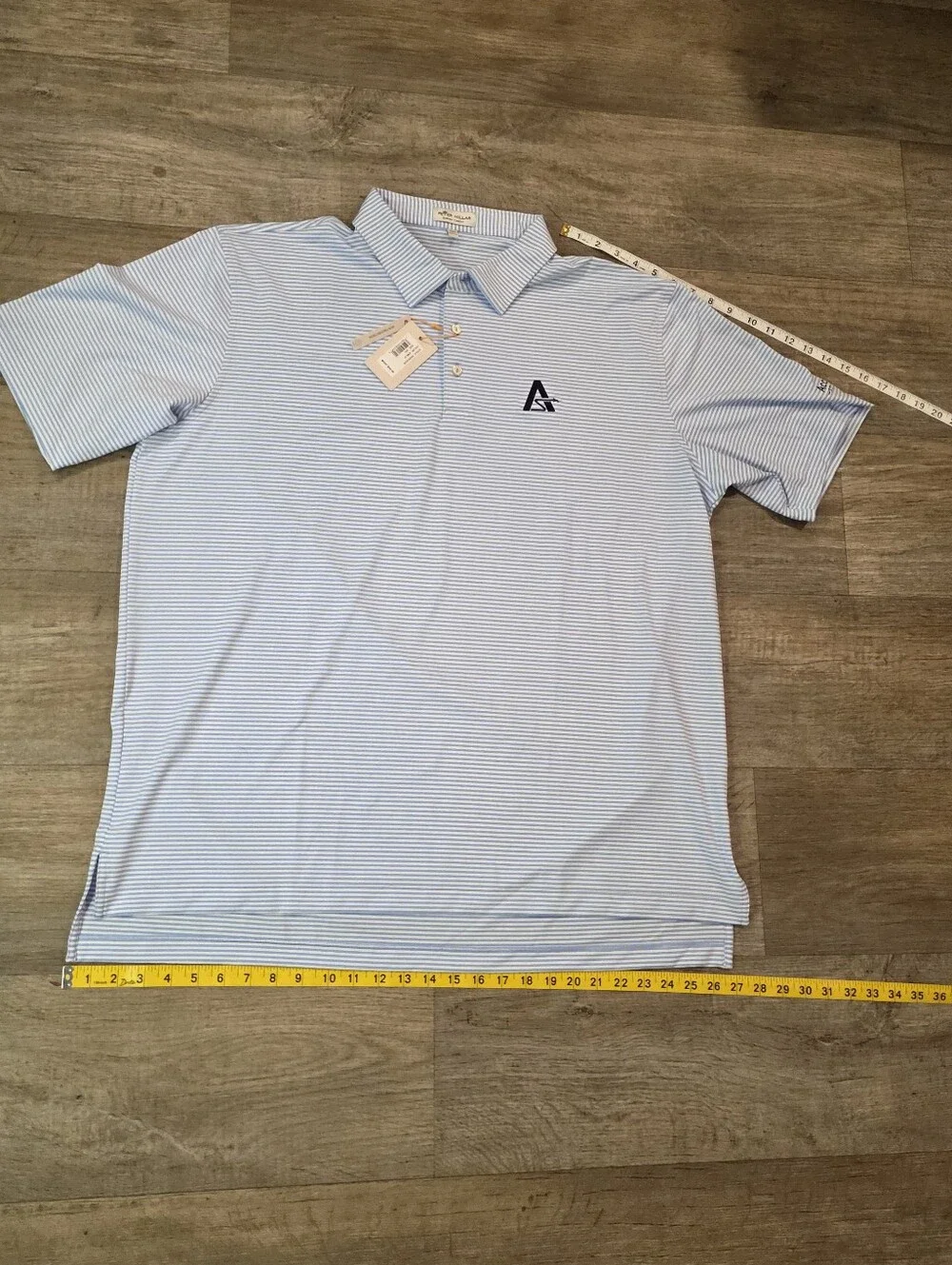 Lot of 2 Peter Millar Summer Comfort Golf Polo Shirts Mens XXL NWT Striped